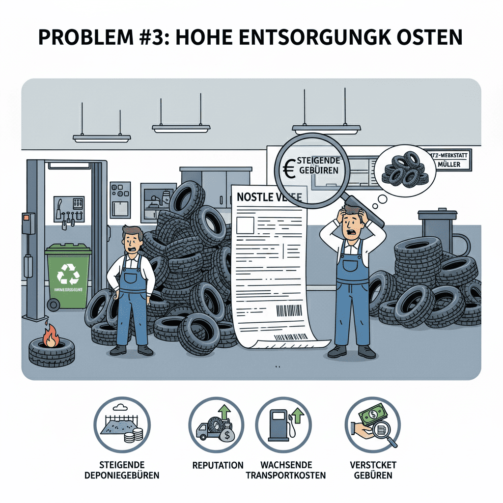 Hohe Entsorgungskosten