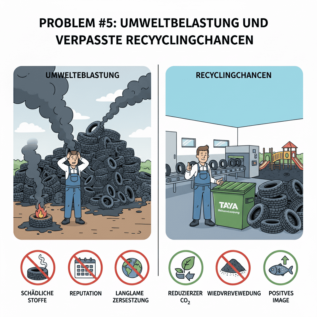 Umweltbelastung und verpasste Recyclingchancen