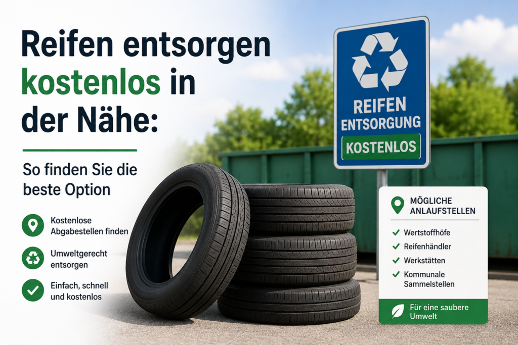 Reifen entsorgen kostenlos in der Nähe