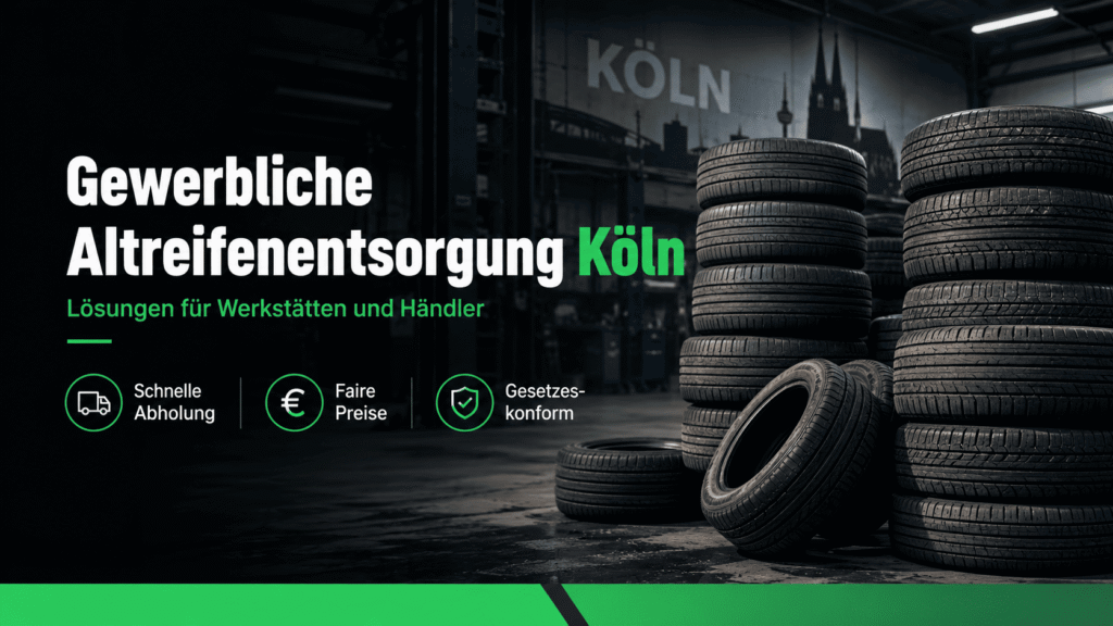 Gewerbliche Altreifenentsorgung Köln
