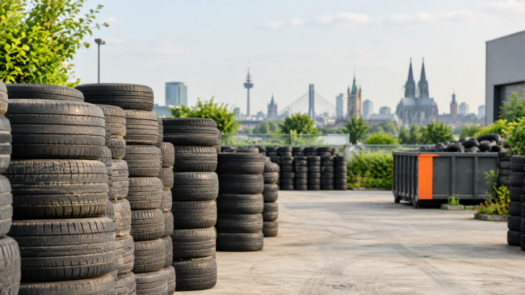 Umweltgerechte Reifenentsorgung